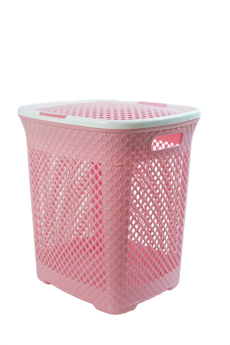 Prime PP Laundry Basket with Cover, Size 2 - Image 1
