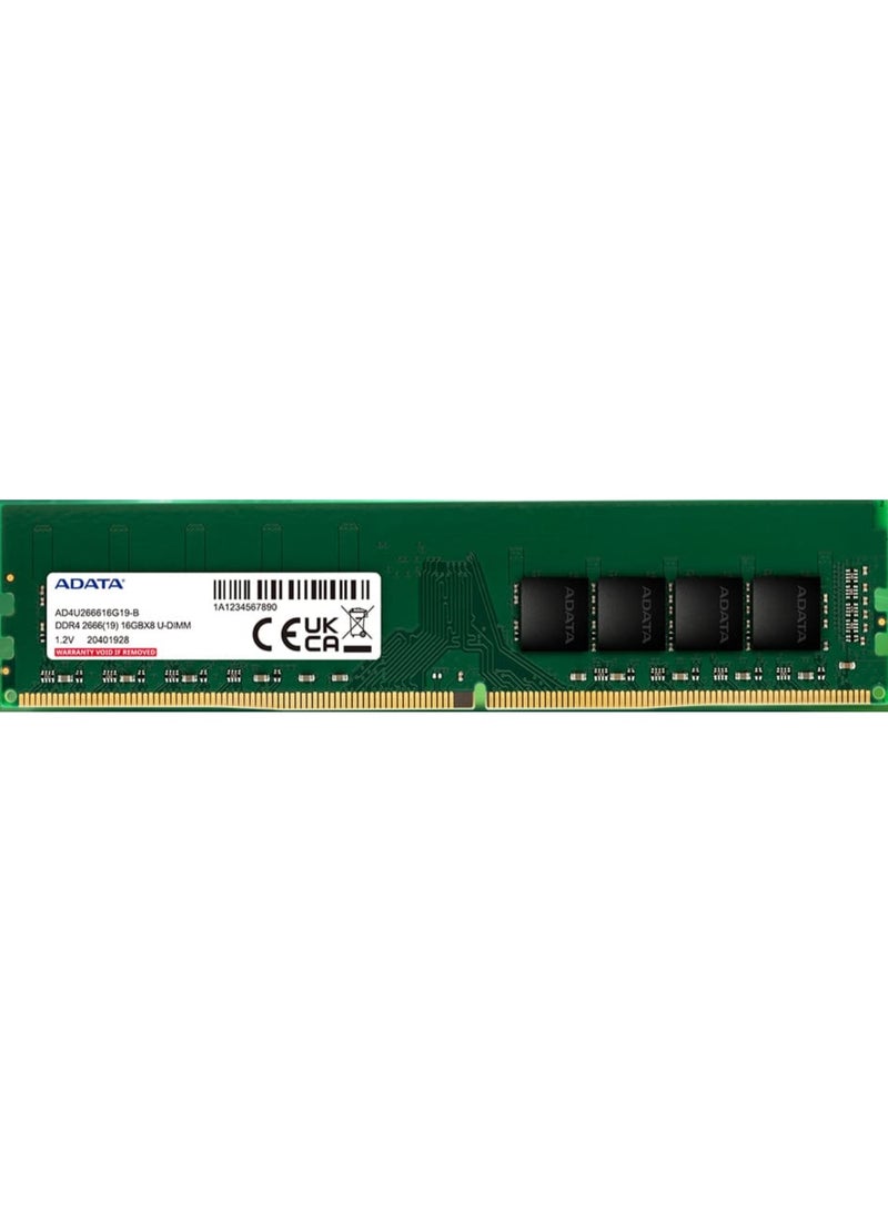 أداتا ذاكرة الوصول العشوائي للكمبيوتر المكتبي ADATA Premier DDR4 2666 ميجا هرتز 16 جيجا بايت - Image 1