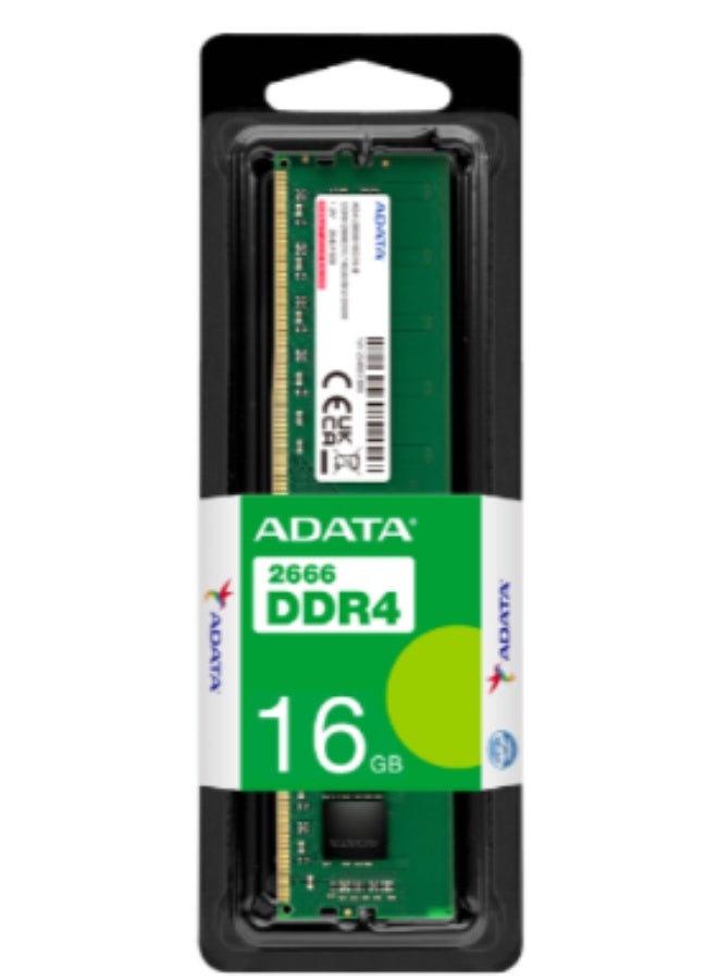 أداتا ذاكرة الوصول العشوائي للكمبيوتر المكتبي ADATA Premier DDR4 2666 ميجا هرتز 16 جيجا بايت - Image 2
