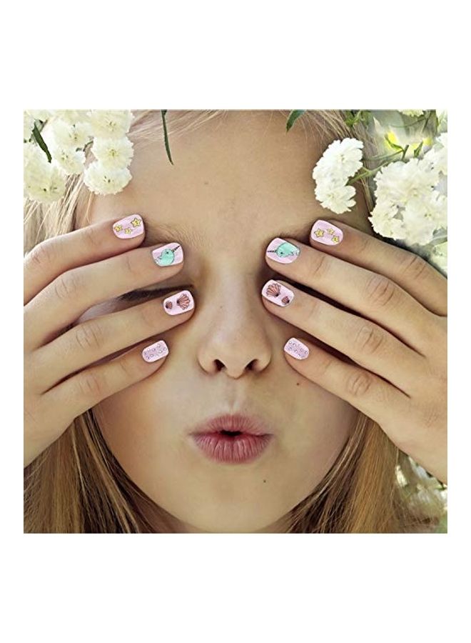 NIBEMINENT 120-Piece Fake Artificial Fingernails Multicolour - Image 5