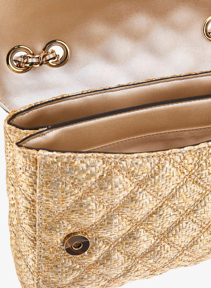 GUESS Giully Ii Convertible Flap Shoulder Bag