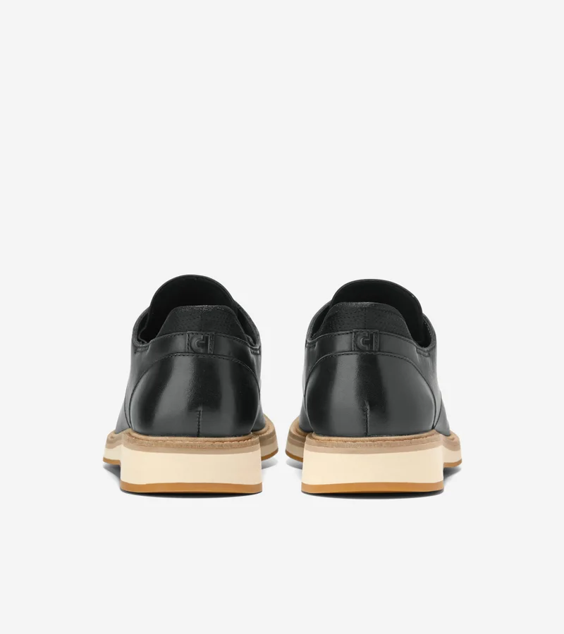 Cole Haan  Men's Mansfield Grand Plain Toe Quick-On Oxfords for Men | Best Price UAE