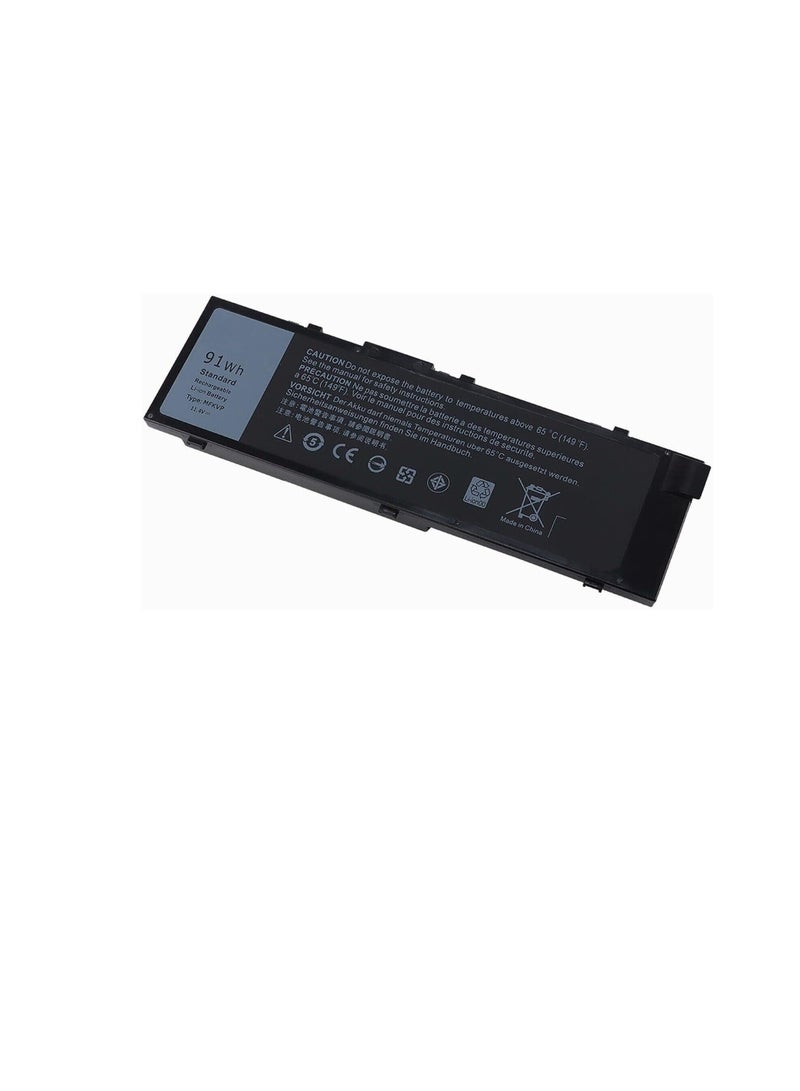 Terabyte New Replacement MFKVP Battery For Dell Precision 15 7510 7520 17 7710 7720 M7510 M7710 91Wh - Image 1