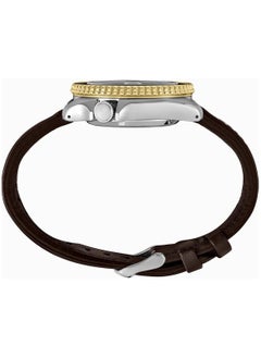 Seiko Mens 5 Sports SKX GMT Automatic Mocha Black Dial Brown Leather Strap Watch - SSK036K1  - Image 5