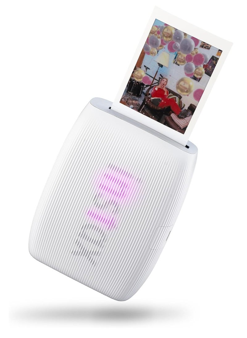 FUJIFILM - Instax Mini Link 3 Smartphone Printer - Clay White - Image 1