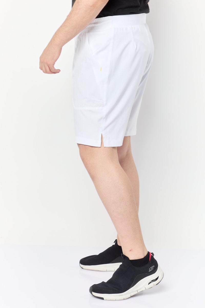 Adidas Adidas x Parley Men Sportswear Fit 9 Inseam Two In One Tennis Shorts, White  - Image 4