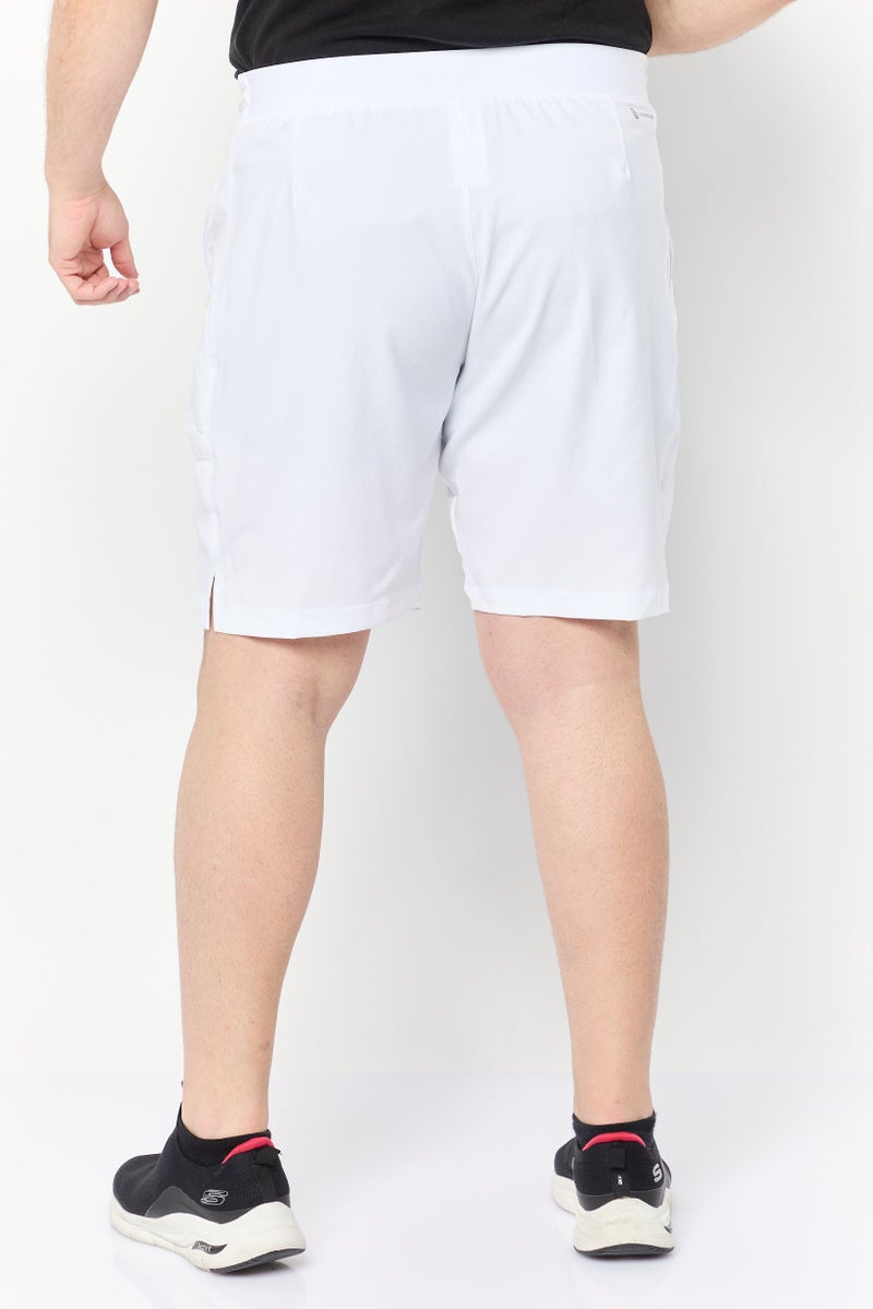 Adidas Adidas x Parley Men Sportswear Fit 9 Inseam Two In One Tennis Shorts, White  - Image 2