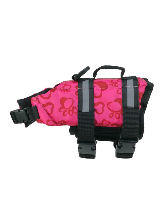 NIBEMINENT Pet Swimwear Safety Life Jacket For Dog Pink XXS  - Image 1