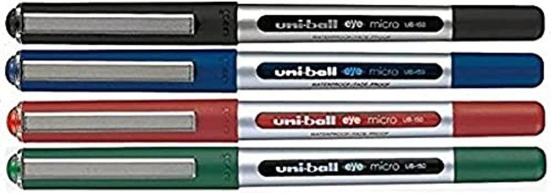 Uniball مجموعة أقلام رولربول ميكرو آي من يوني-بال UB-150 - Image 1