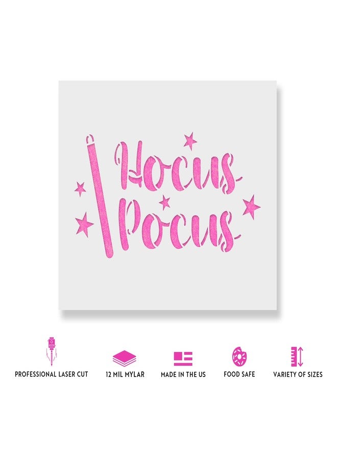 Stencil Revolution Hocus Pocus Stencil Template - Reusable Stencils for Painting in Small & Large Sizes - Image 2