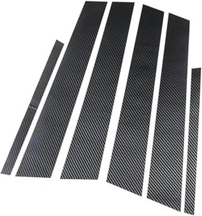 Wivplex 6 Pcs Car Door Window Trim for Jaguar XFL - Image 1