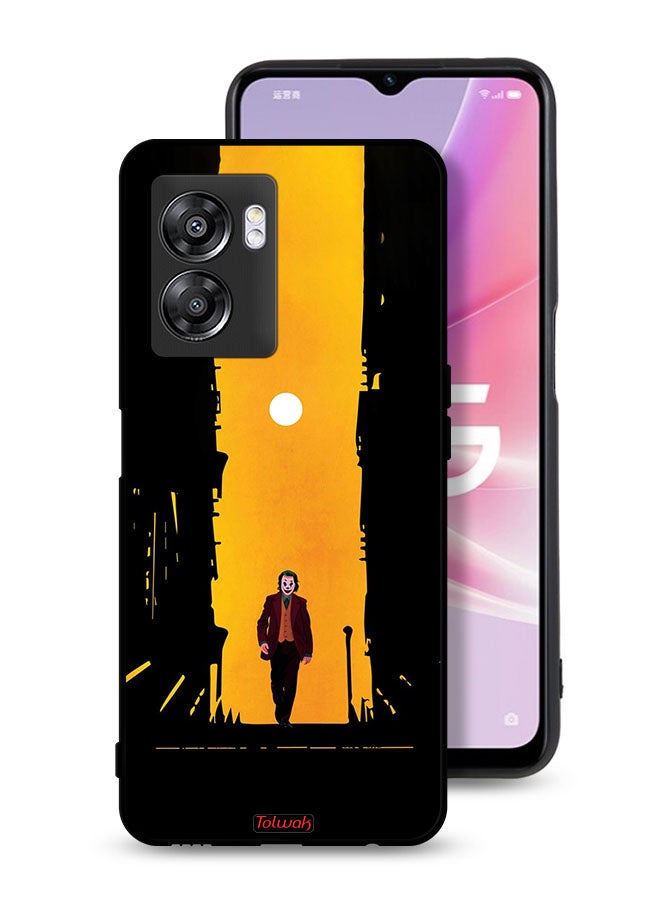 Tolwak Oppo A57 5G Protective Case Cover Joker Abstract Digital Artwork - Image 1