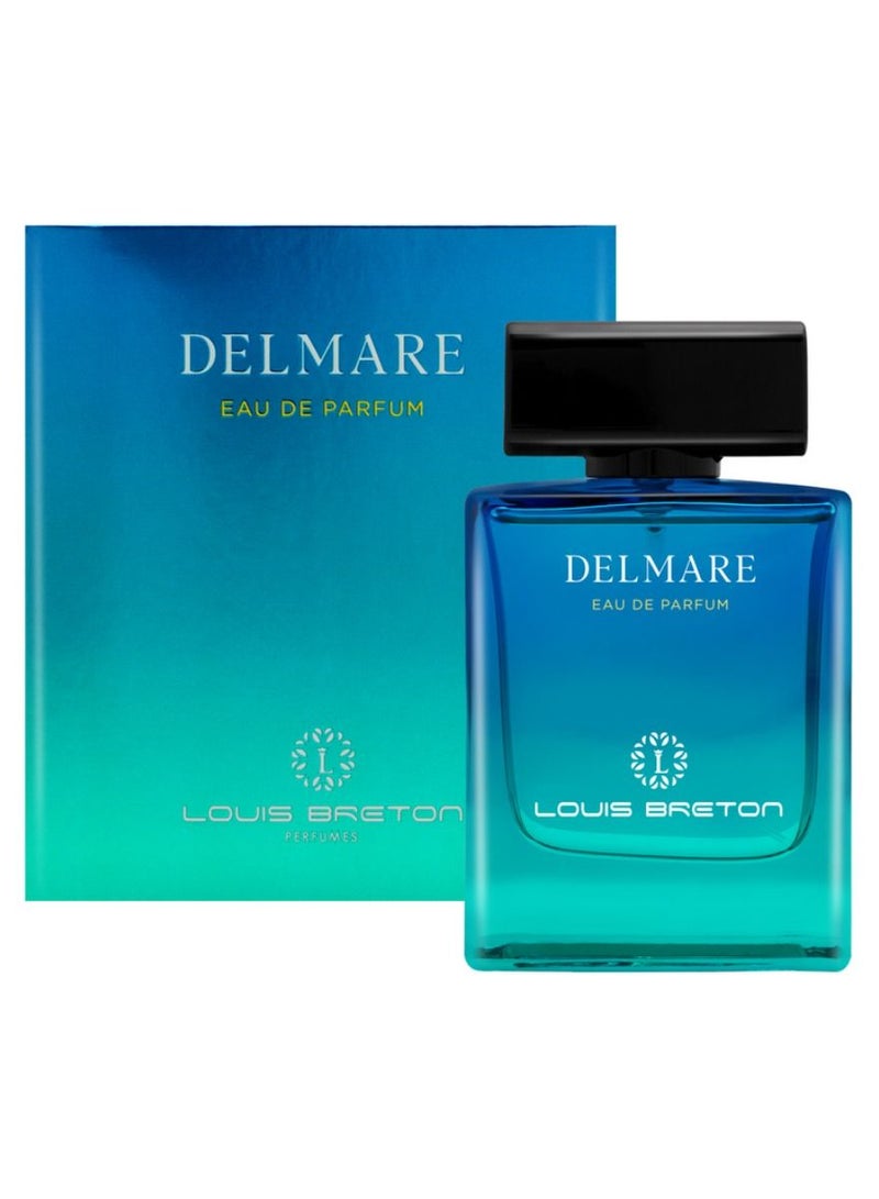 LOUIS BRETON Louis Breton Delmare Eau De Parfum Fragrance Perfume For Men 100ml Inspired by Lacoste Blanc EDP - Image 2