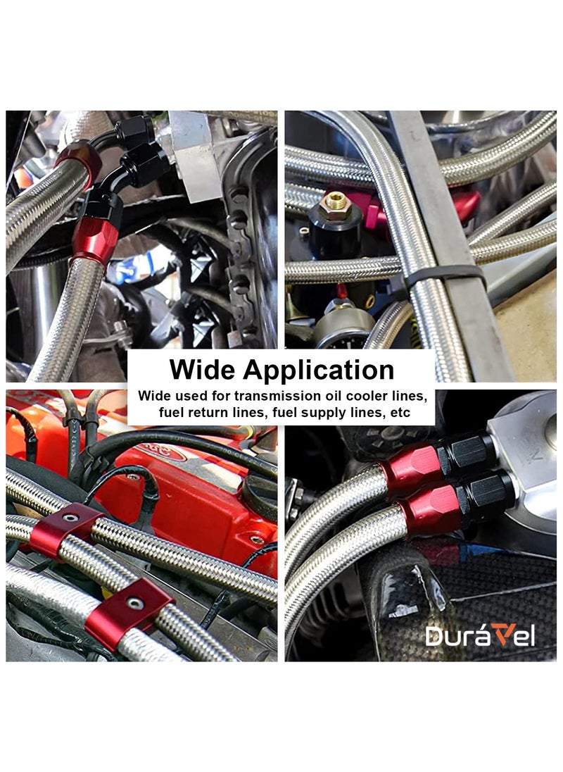 Duravel - Duravel Stainless Steel Braided Gas Hose, Flexible Metal Line (1.5 METER) - Image 1