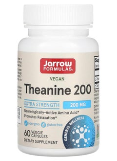 jarrow formulas Theanine 200 200 mg 60 Veggie Capsules 