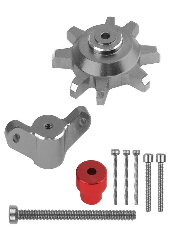 Vgoohobby 1.9 2.2 inch Beadlock Wheel Hub Assembly Tool Beadlock Rim Install Tools Compatible with Traxxas TRX4 TRX6 Axial SCX10 Redcat Gne8 1/10 RC Crawler (Titanium) - Image 2