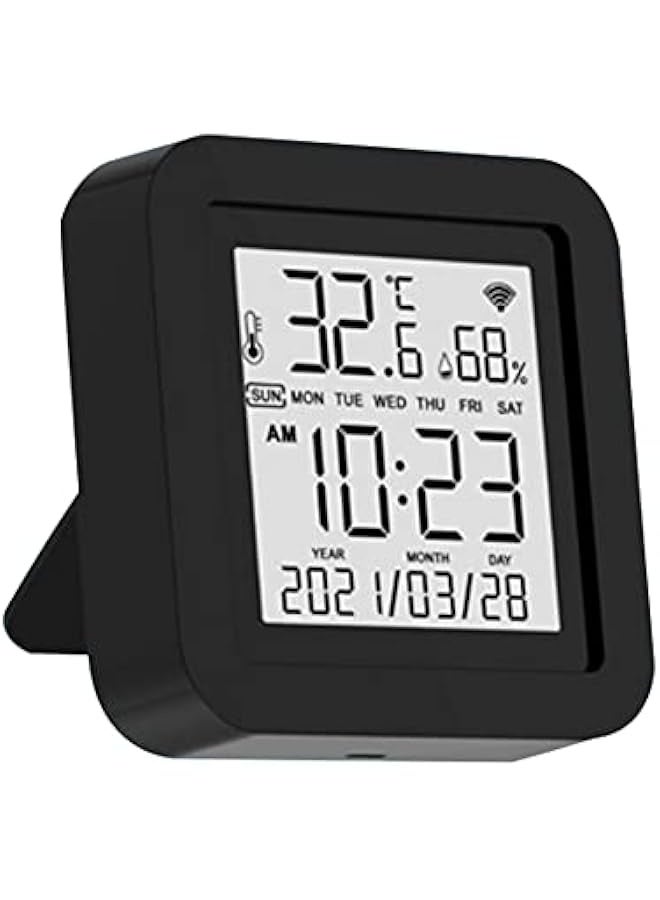 3-in-1 remote control Temperature and humidity detection Smart USB power supply LCD display - Supported devices Remote control °C/°F conversion Smart interconnection - Image 1