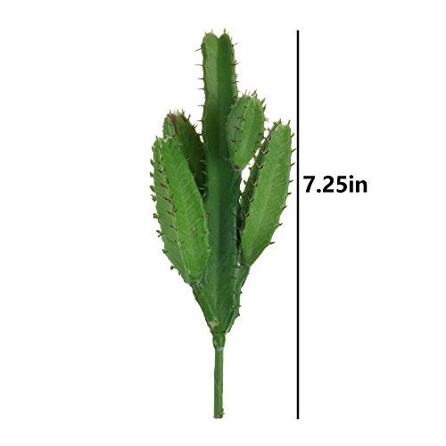 BCP Bluecell 2pcs Real Looking Artificial Cactus Plant DIY Material for Home Decoration Flower Arrangement - Image 2