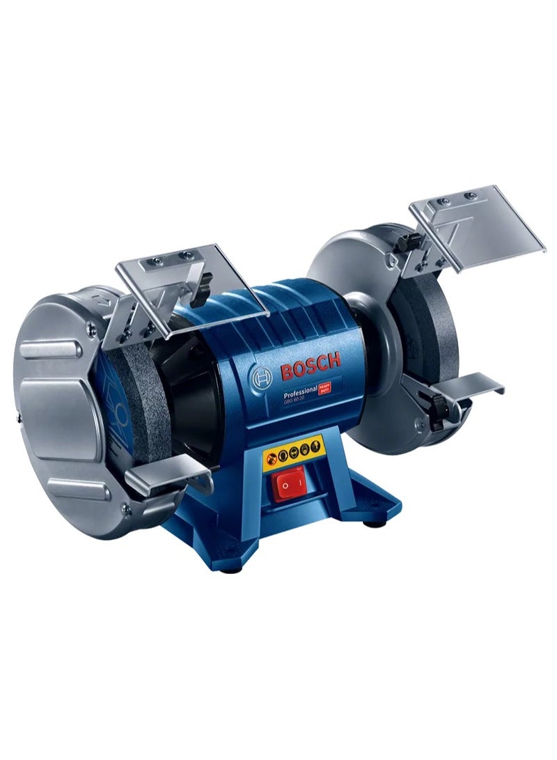 بوش ماكينة جلخ بوش GBG 60-20، 8 بوصة، 600 وات، 3600 لفة/الدقيقة - أداة ثابتة قوية لورش العمل - Image 1