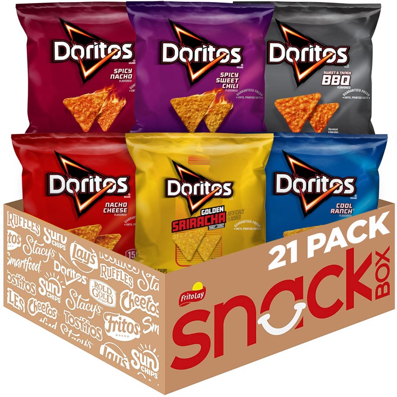 Doritos Flavored Tortilla Chips Variety Pack Pack of 21 - Image 3