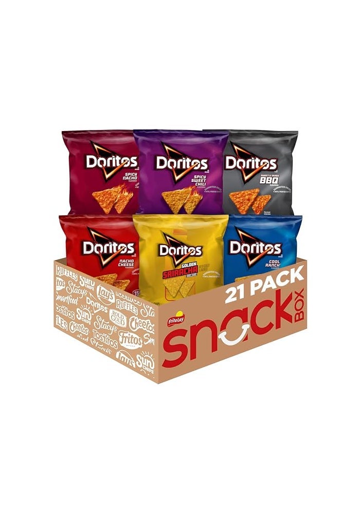 Doritos Flavored Tortilla Chips Variety Pack Pack of 21 - Image 1