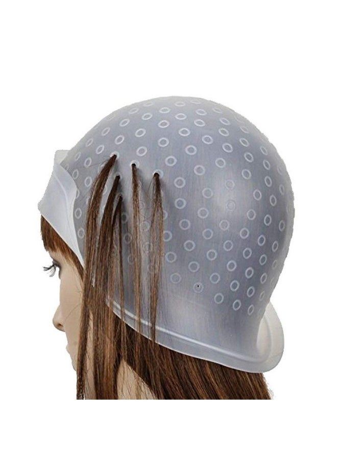 Reusable Silicone Hair Staining Cap Multicolor Hair Dyeing Cap with Metal Hooks - pzsku/ZDE0D081E6E7A58853673Z/45/_/1741329803/9dd83432-40c0-45f7-b700-054e803df6a1