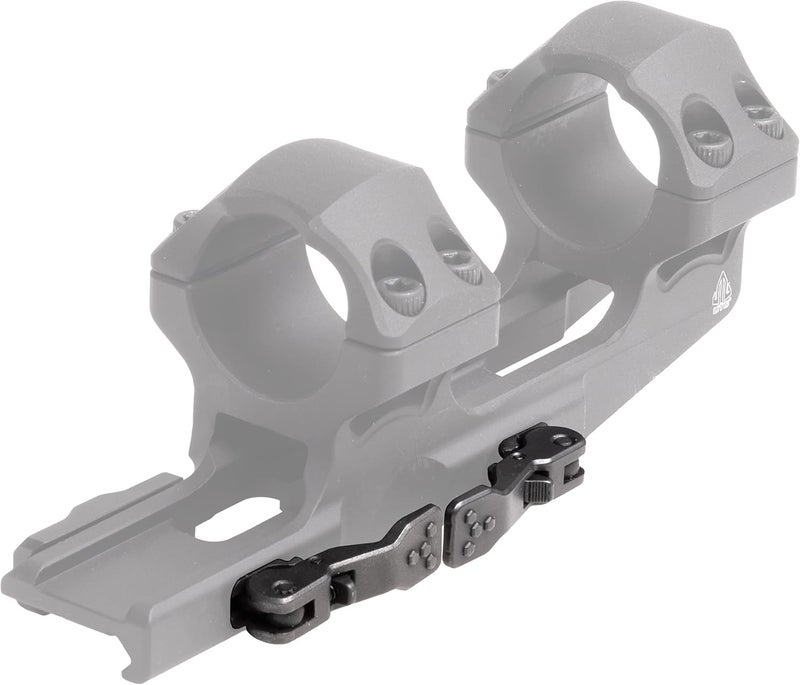 UTG ACCU-SYNC QR 1", Medium Pro, 34mm Offset Scope Mount,Black - Image 5
