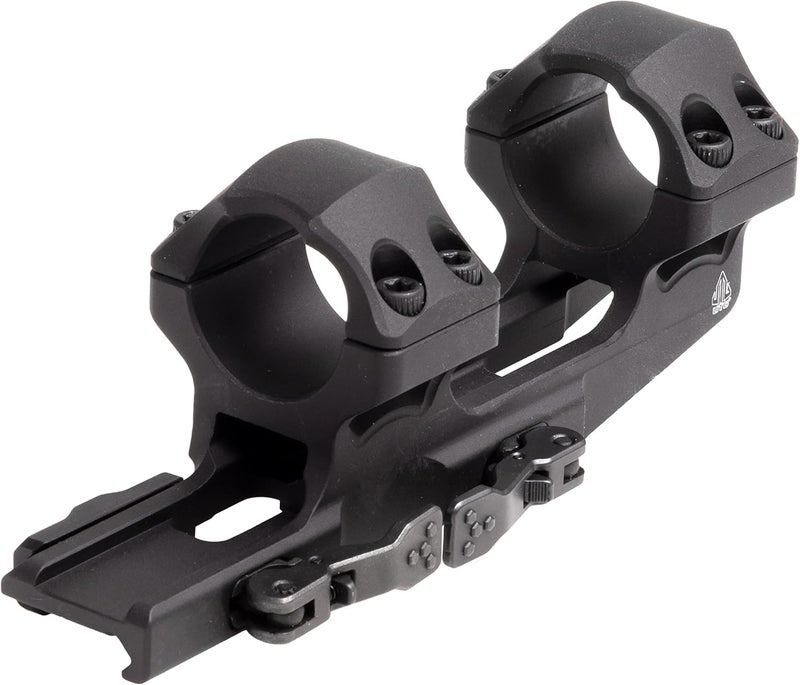 UTG ACCU-SYNC QR 1", Medium Pro, 34mm Offset Scope Mount,Black - Image 1