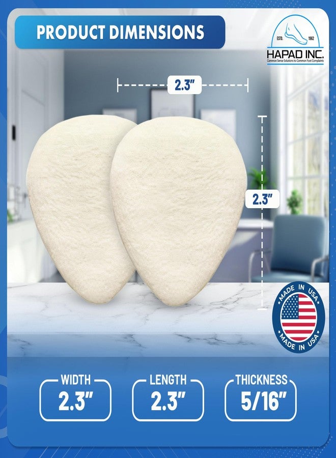 HAPAD Metatarsal Cookies - Metatarsal Foot Pads for Women (Pack of 1) - Supportive, Breathable, Comfortable, Ball of Foot Pad for Shoes & Heels - Cushions for Metatarsalgia Pressure & Friction - Image 3