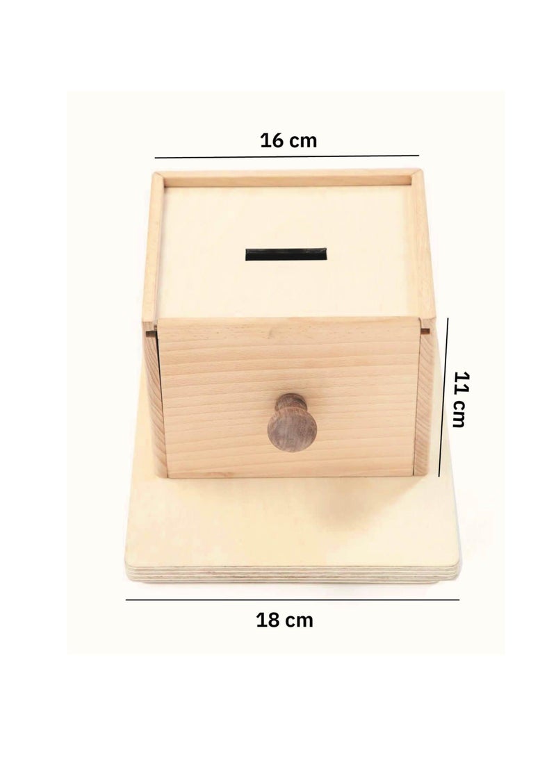 Ariro PERMANANCE BOX SET- Shape Sorting Cubes for Kids, Colorful Wooden Blocks, Toddler Learning Toy  - Image 3