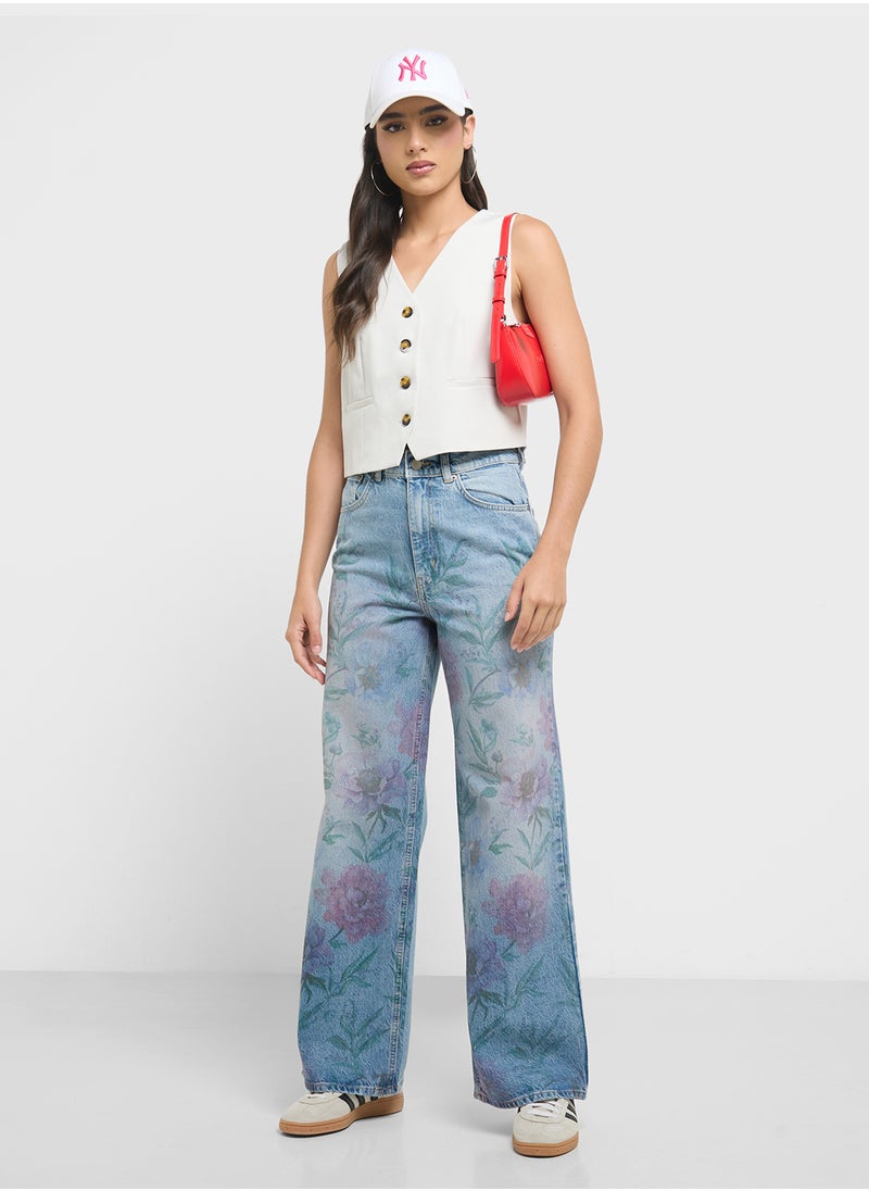 ONLY Button Detail Waistcoat  - Image 4