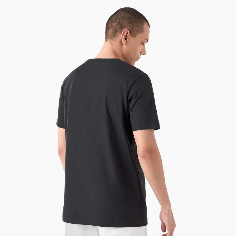 Splash FAV Graphic Print T-shirt with Crew Neck
