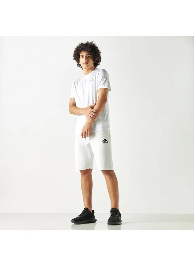Kappa Kappa Logo Print Crew Neck Performance T-shirt