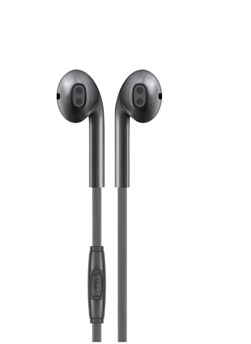 budi Tangle-free Earphone with Remote and Mic  - Image 1