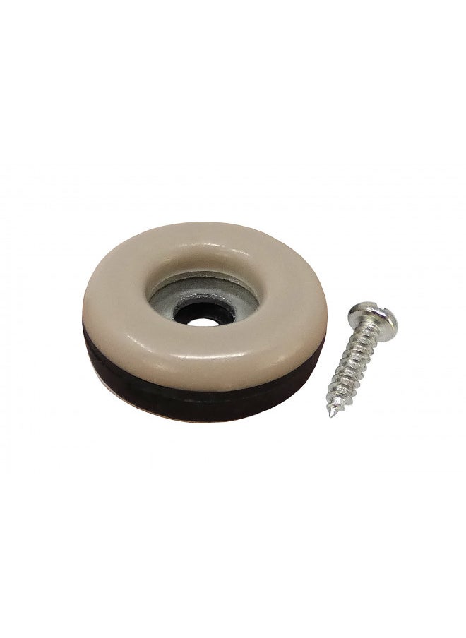 Shepherd Hardware Shepherd Hardware 9456 7/8-Inch Round, Adhesive Slide Glide Furniture Sliders, 8-Pack , Tan  - Image 1