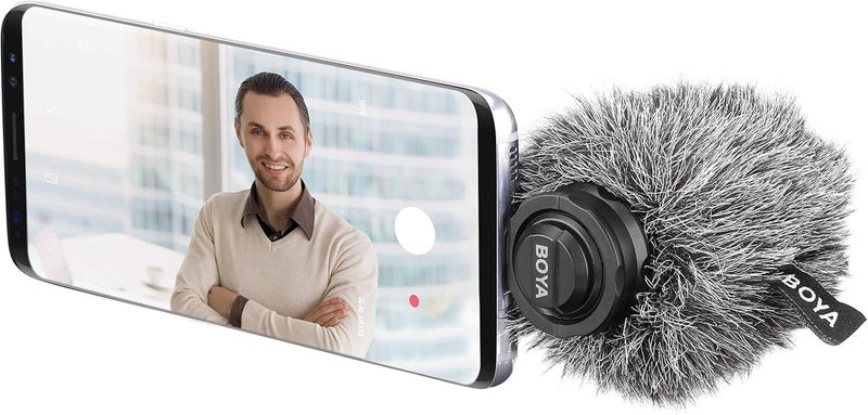Boya BY-DM100 Digital Stereo Condenser Microphone for Android Devices - Image 5