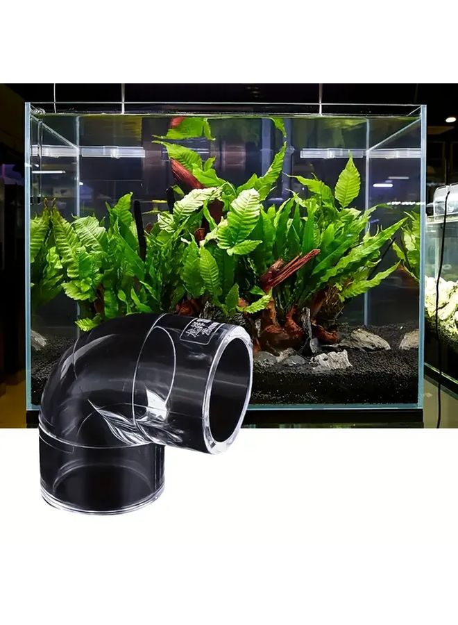 20mm Aquarium 90 Degree Transparent Elbow Pipe Fittings Durable Right Angle Connectors - Image 5