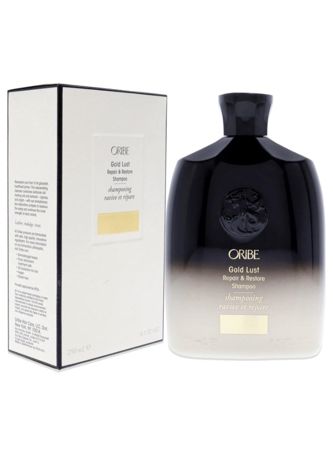 أوريب شامبو Oribe Gold Lust للإصلاح والترميم، عبوة واحدة - Image 4