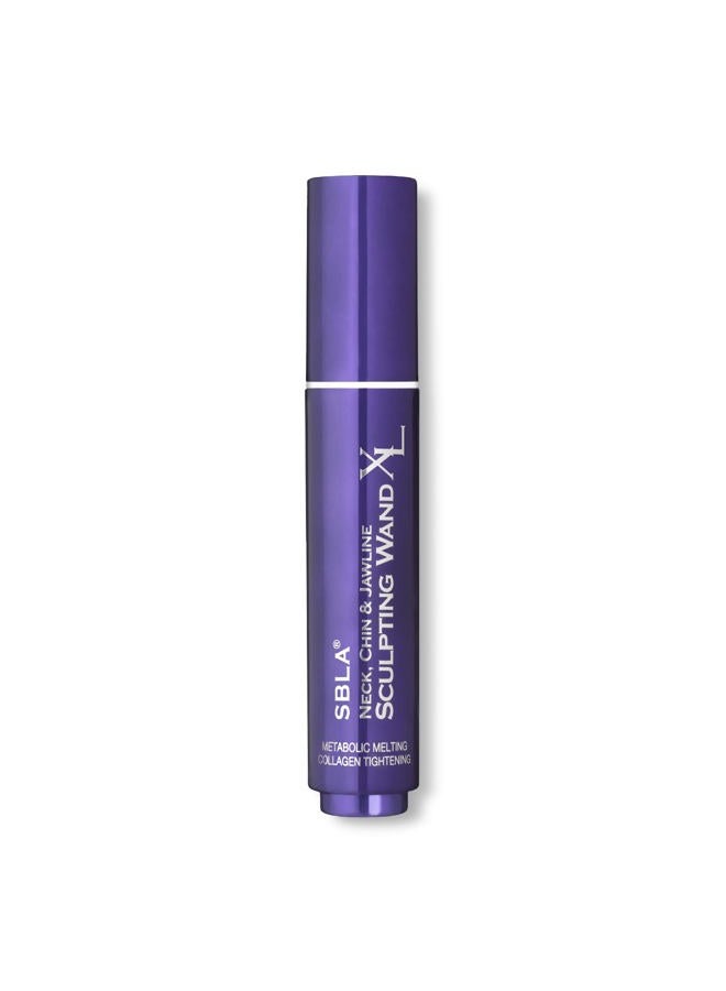 SBLA Neck, Chin & Jawline Sculpting Wand XL – Melts Neck Fat Under The Chin & Along Jowls, Lifts & Sculpts The Entire Area & Reduces Lines, Boosts Collagen Production - Image 1