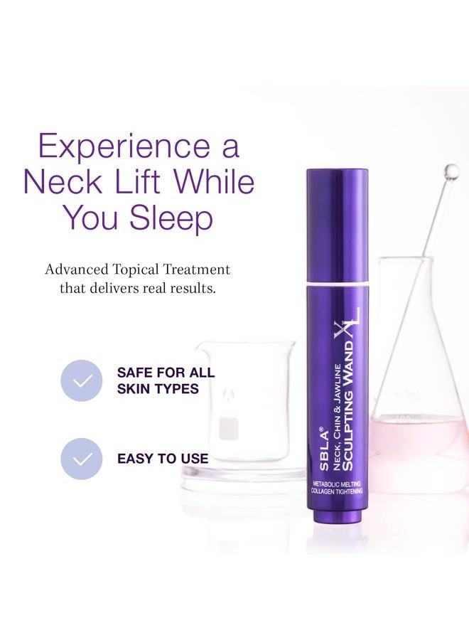 SBLA Neck, Chin & Jawline Sculpting Wand XL – Melts Neck Fat Under The Chin & Along Jowls, Lifts & Sculpts The Entire Area & Reduces Lines, Boosts Collagen Production - Image 3