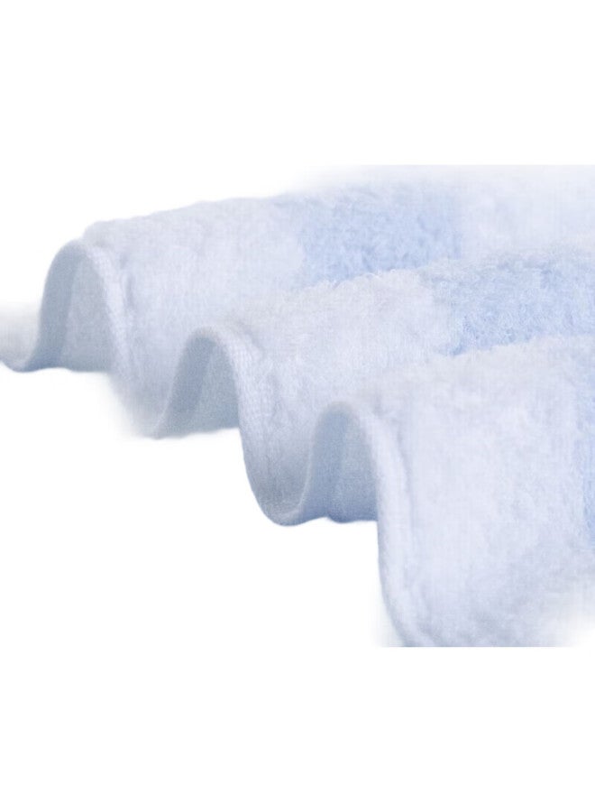 Uchino No-Twist Crafted Fresh Striped Quick-Dry Towel, Antibacterial, 3-Pack, Pure Cotton, Soft, Absorbent, For Children'S Face Washing And Bathing - Image 3