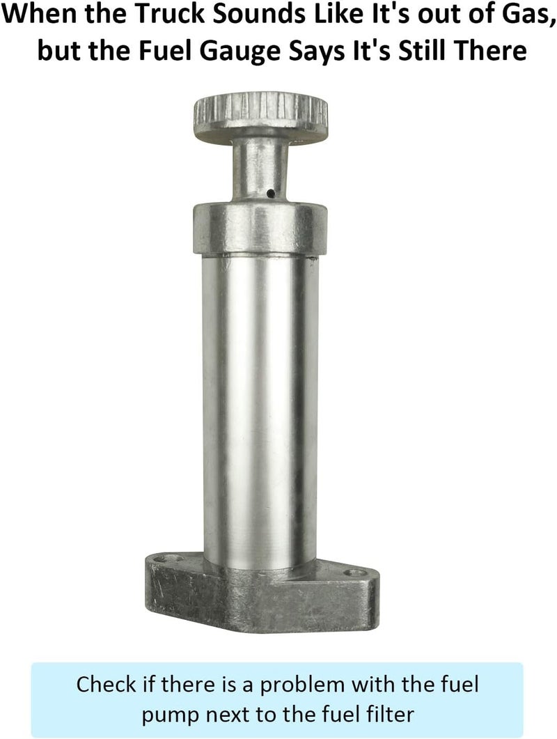 YUANTUO Fuel Hand Primer Pump for Caterpillar CAT Engines 330 3116 3126 3208 C7 C9 C15 C10 C12 C11 3304 C18 - Image 4