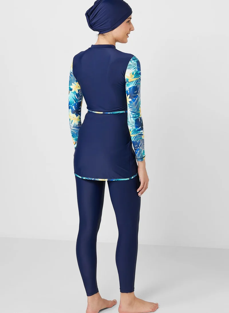 Khizana Colourblock Burkini Set