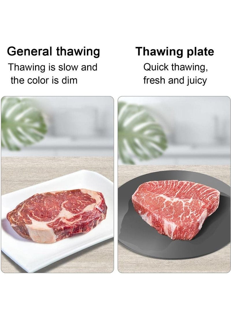 Excefore - Heat Diffuser for Gas Stovetop, Pot Cookware Protection, Stove Diffuser,  Fast Defrosting Round Tray, Multifunctional Thawing Conducting Simmer Plate(24cm with Clip) - Image 1