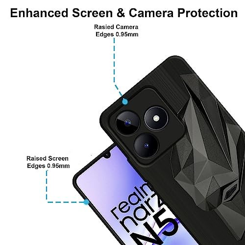 VIDO Exclusive Soft Back Case Cover for Realme Narzo N53 / Realme C53 / Realme C51 (Shock Proof |360 Degree Complete Protection) - Image 2