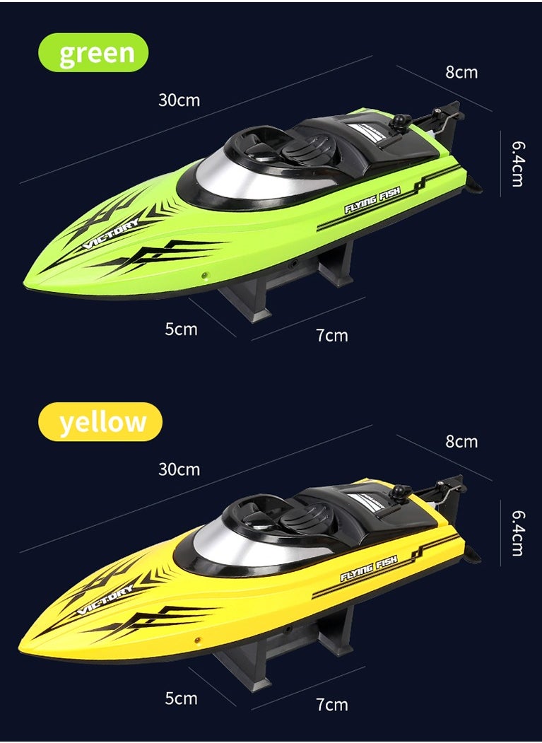 Victory - Hj811 Fast Speed RC Boat 20+MPH Electric Racing Boat Hobby RTR Adults Kids Outdoor Toy - Image 1