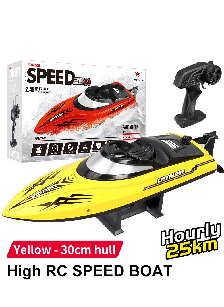 Victory - Hj811 Fast Speed RC Boat 20+MPH Electric Racing Boat Hobby RTR Adults Kids Outdoor Toy - Image 1