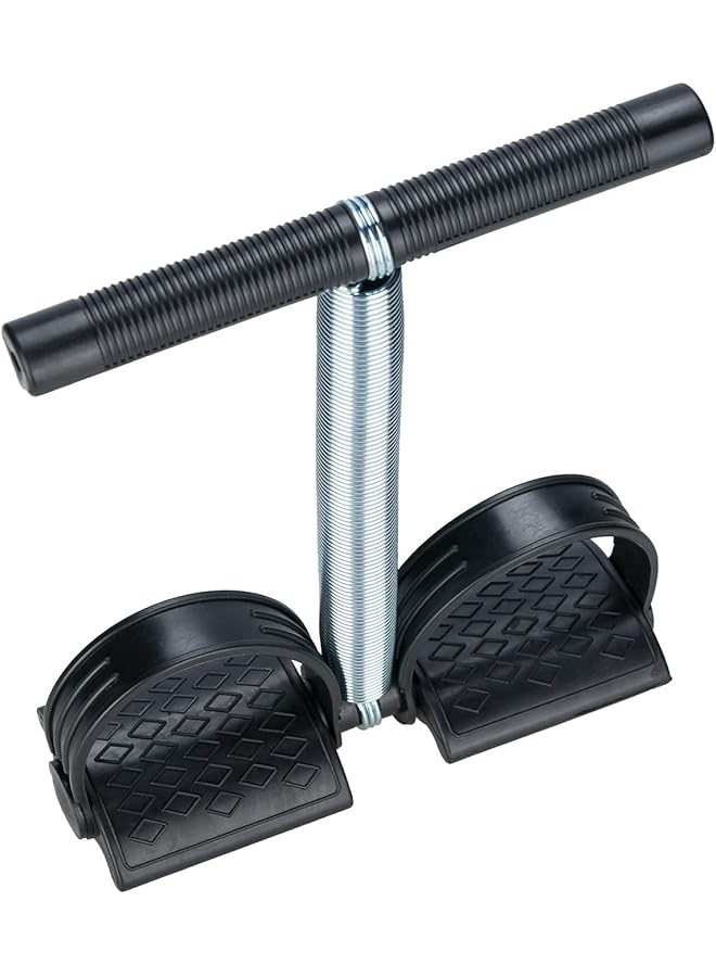 Marshal Fitness Elastic Sit Up Pull Rope Spring Tension Foot Pedal Abdomen Leg Exerciser Tummy Trimmer Equipment Bodybuilding Home Gym Arm Waist Sport Fitness Stretching Slimming Training Mf 0057 - Image 2