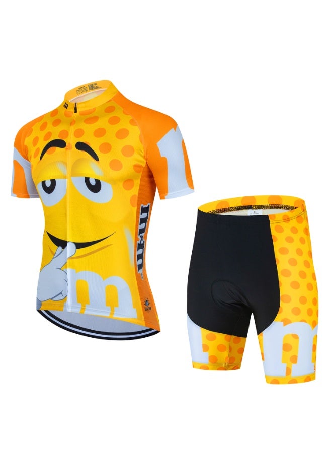 KUYING Summer Short Sleeved Cycling Suit Set  - Image 1