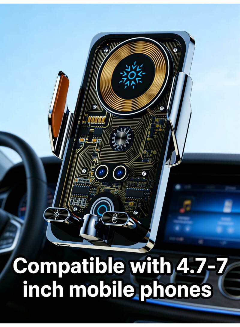 【Perfect Match】Magnetic Wireless Charging Holder | Compatible with Infrared Sensing | Intelligent Charging Recognition | Unobstructed Camera Design | Perfect Partner - Image 1